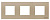 Рамка 3-постовая ABB Zenit шампань 2CLA227300N1901