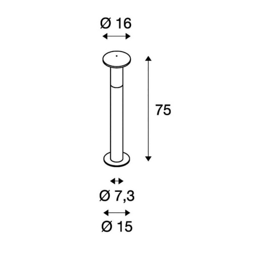 Уличный светильник SLV Alpa Mushroom 228945 Уличный светильник SLV Alpa Mushroom 228945