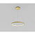 Подвесной светодиодный светильник Italline IT013-6027 gold 3000K