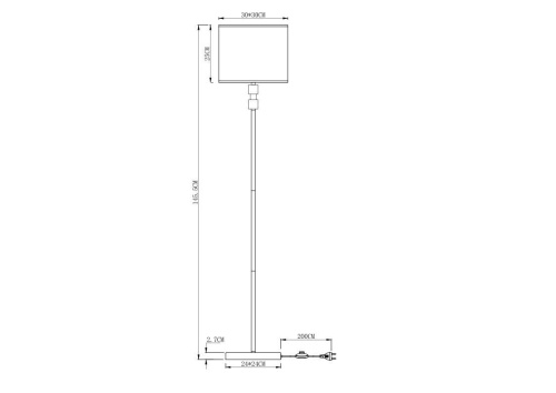 Торшер Arte Lamp North A5896PN-1CC Торшер Arte Lamp North A5896PN-1CC