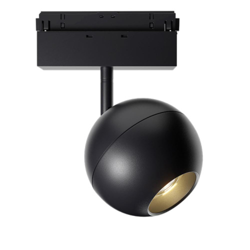 Трековый светодиодный светильник для магнитного шинопровода Maytoni Technical Ball TR028-2-15W3K-B Трековый светодиодный светильник для магнитного шинопровода Maytoni Technical Ball TR028-2-15W3K-B
