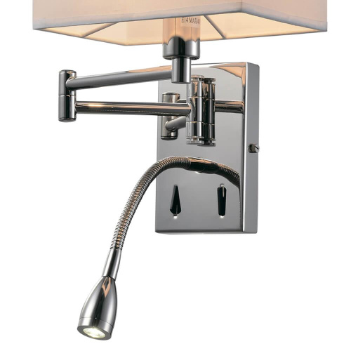 Бра Lumien Hall Lekko LH1058/1W-NK-WT Бра Lumien Hall Lekko LH1058/1W-NK-WT