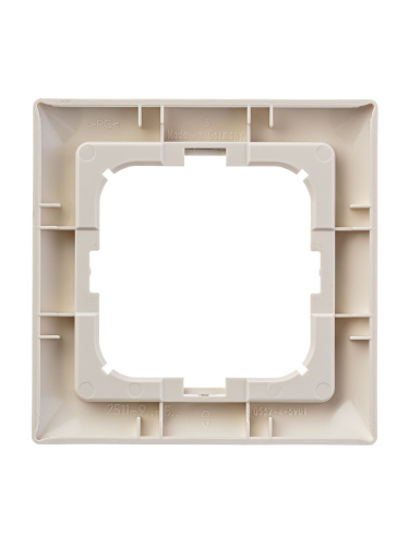 Рамка 1-постовая ABB Basic55 слоновая кость 2CKA001725A1484 Рамка 1-постовая ABB Basic55 слоновая кость 2CKA001725A1484