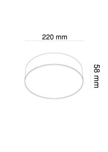 Потолочный светодиодный светильник Maytoni Technical Zon C032CL-L32W3K Потолочный светодиодный светильник Maytoni Technical Zon C032CL-L32W3K
