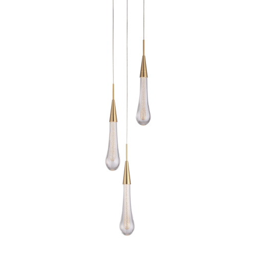 Подвесной светильник Pour 3A br.brass Подвесной светильник Pour 3A br.brass