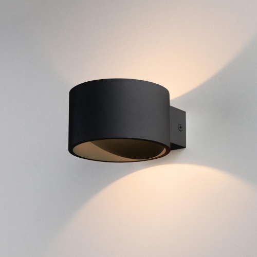 Настенный светодиодный светильник Elektrostandard Coneto Led черный MRL Led 1045 a053073 Настенный светодиодный светильник Elektrostandard Coneto Led черный MRL Led 1045 a053073