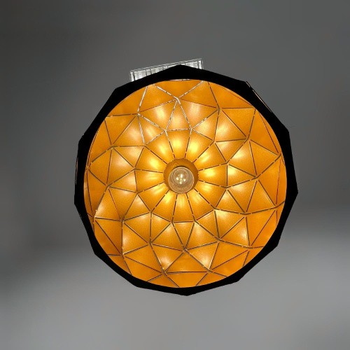 Подвесной Светильник Melon D36 Gold/Black By Imperiumloft