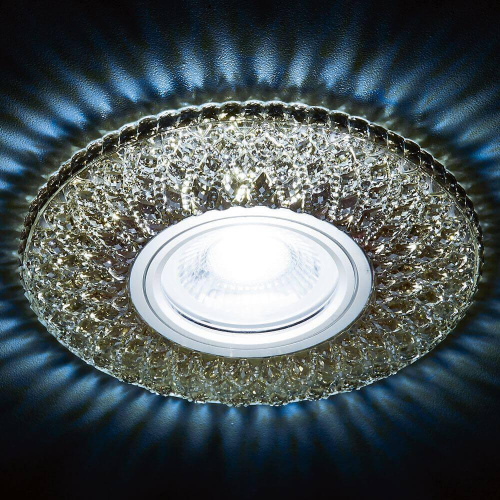 Встраиваемый светодиодный светильник Ambrella light Led S333 BK/CLD Встраиваемый светодиодный светильник Ambrella light Led S333 BK/CLD