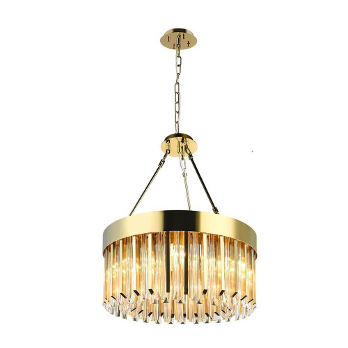 Подвесная люстра Lumien Hall Карре LH3056/9P-GDCG Подвесная люстра Lumien Hall Карре LH3056/9P-GDCG