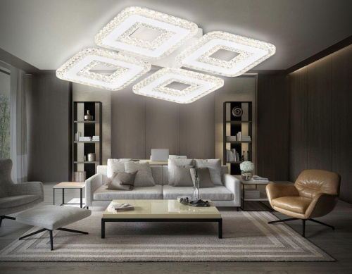 Потолочная светодиодная люстра Ambrella light Acrylica Original FA4004 Потолочная светодиодная люстра Ambrella light Acrylica Original FA4004