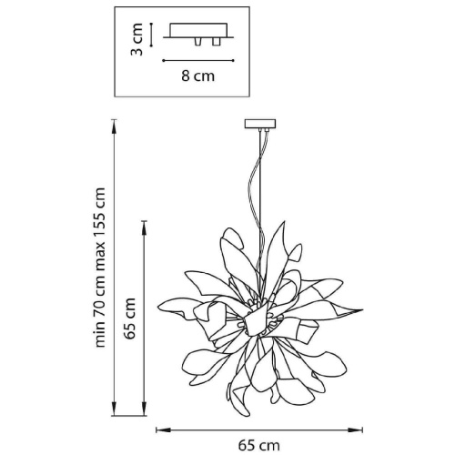 Подвесная люстра Lightstar Turbio 754266 Подвесная люстра Lightstar Turbio 754266