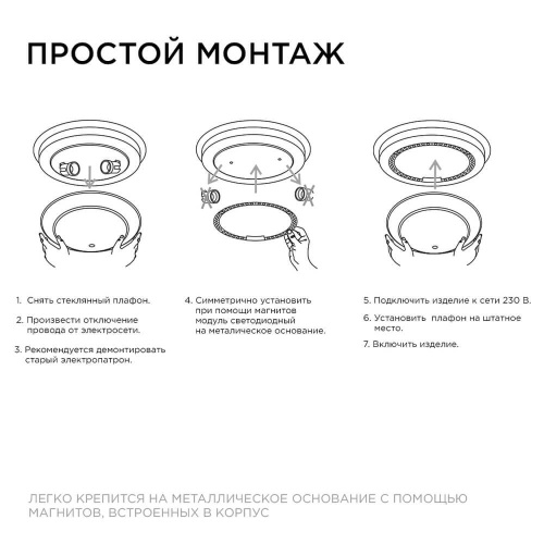 Светодиодный модуль Apeyron 02-56 Светодиодный модуль Apeyron 02-56