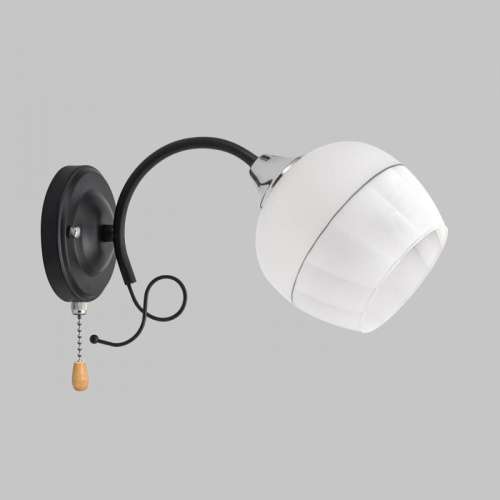 Бра IMEX MD.3314-1-W BK+CH Бра IMEX MD.3314-1-W BK+CH