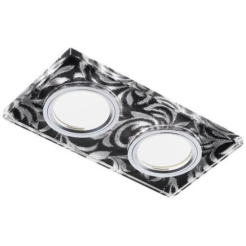 Встраиваемый светодиодный светильник Ambrella light Led S234/2 BK/CH/WH Встраиваемый светодиодный светильник Ambrella light Led S234/2 BK/CH/WH