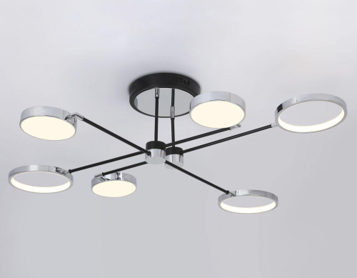 Потолочная светодиодная люстра Ambrella light Comfort Line FL5155 Потолочная светодиодная люстра Ambrella light Comfort Line FL5155