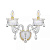 Бра Lumina Deco Eliza LDW 7028-2 WT
