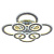 Потолочная светодиодная люстра Profit Light 8040/4+4 CHR
