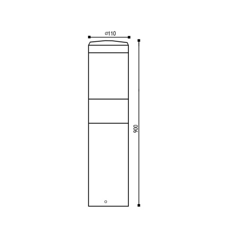 Уличный светодиодный светильник Elvan PJ-1510/1-11,5W-WW-Gr Уличный светодиодный светильник Elvan PJ-1510/1-11,5W-WW-Gr