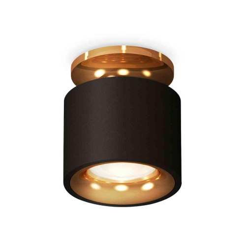 Комплект накладного светильника Ambrella light Techno Spot XS7511121 SBK/PYG черный песок/золото желтое полированное (N7929, C7511, N7014) Комплект накладного светильника Ambrella light Techno Spot XS7511121 SBK/PYG черный песок/золото желтое полированное (N7929, C7511, N7014)