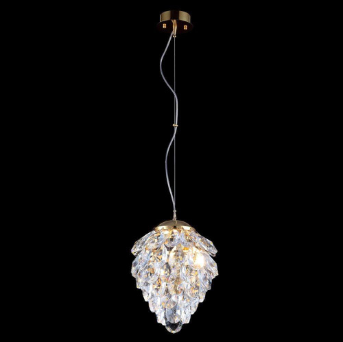 Подвесной светильник Crystal Lux Charme SP1+1 Led Gold/Transparent Подвесной светильник Crystal Lux Charme SP1+1 Led Gold/Transparent