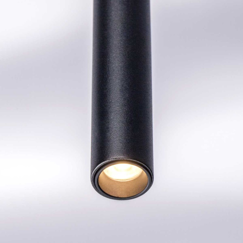 L8T747247 Люстра TUBO LED 40W 2560LM 25G ЧЕРНЫЙ 4000K