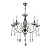 Подвесная люстра Seven Fires Luiksa WD3595/5H-AB-CL