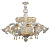 Подвесная люстра Ideal Lux Ca DOro SP8 020976