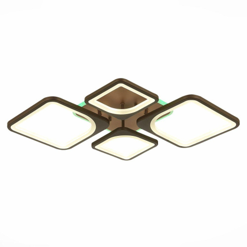 Потолочная светодиодная люстра Evoled Giura SLE500372-04RGB Потолочная светодиодная люстра Evoled Giura SLE500372-04RGB