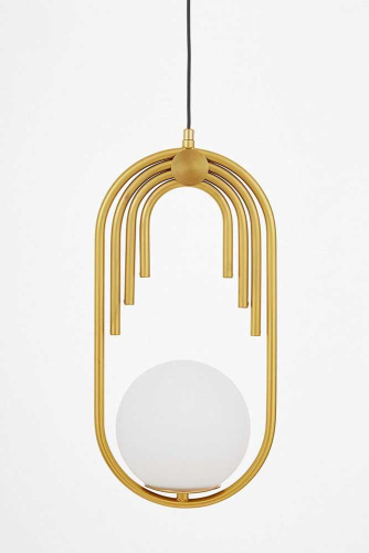 Подвесной светильник Lumina Deco Zanetti LDP 5522-1 WT+MD Подвесной светильник Lumina Deco Zanetti LDP 5522-1 WT+MD