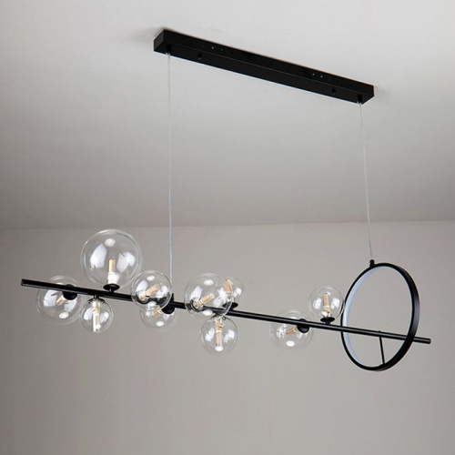 Люстра KG1233P-10 black/clear Люстра KG1233P-10 black/clear