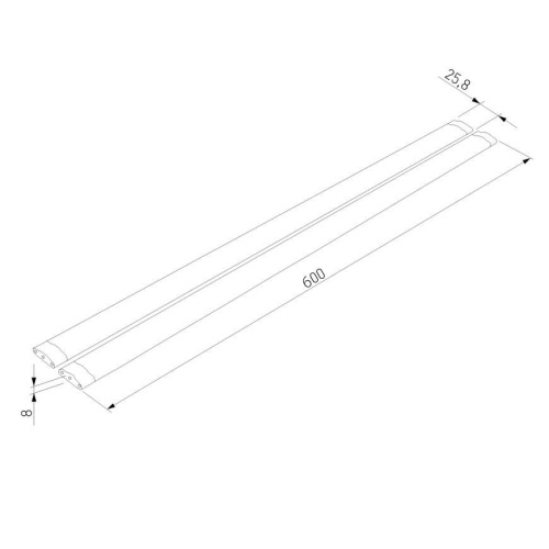 Мебельный светодиодный светильник Elektrostandard Kit Led Stick LTB75 12W 4000K a053403 Мебельный светодиодный светильник Elektrostandard Kit Led Stick LTB75 12W 4000K a053403