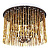 Потолочный светодиодный светильник Lumina Deco Soft Line LDC 7102-450 GD