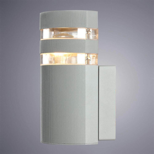 Уличный настенный светильник Arte Lamp Metro A8162AL-1GY Уличный настенный светильник Arte Lamp Metro A8162AL-1GY