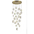 Подвесная светодиодная люстра Aployt Yulali APL.048.03.168