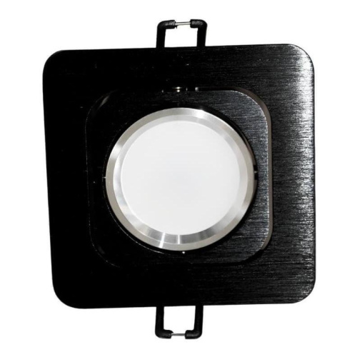 Встраиваемый светильник Lumina Deco Moka LDC 8063-SS-L98*W98 BK+SL Встраиваемый светильник Lumina Deco Moka LDC 8063-SS-L98*W98 BK+SL
