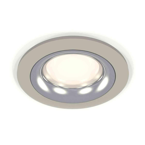 Комплект встраиваемого светильника Ambrella light Techno Spot XC7623003 SGR/PSL серый песок/серебро полированное (C7623, N7012) Комплект встраиваемого светильника Ambrella light Techno Spot XC7623003 SGR/PSL серый песок/серебро полированное (C7623, N7012)