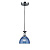 Подвесной светильник Seven Fires Leki WD3629/1P-CR-BL