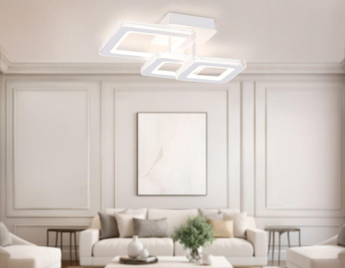 Потолочная светодиодная люстра Ambrella light Acrylica Original FA8877