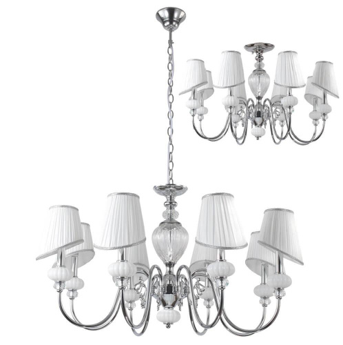 Подвесная люстра Crystal Lux Alma White SP-PL8