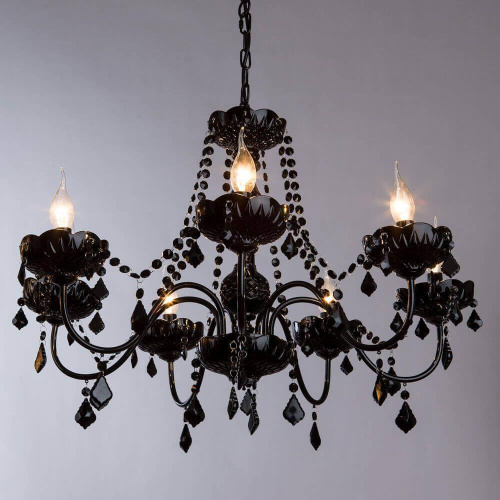 Подвесная люстра Arte Lamp Odillia A8918LM-7BK Подвесная люстра Arte Lamp Odillia A8918LM-7BK