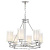 Подвесная люстра Lumina Deco Marietta LDP 8025-6 CHR+WT