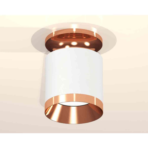 Комплект накладного светильника Ambrella light Techno Spot XS7401141 SWH/PPG белый песок/золото розовое полированное (N7930, C7401, N7035) Комплект накладного светильника Ambrella light Techno Spot XS7401141 SWH/PPG белый песок/золото розовое полированное (N7930, C7401, N7035)