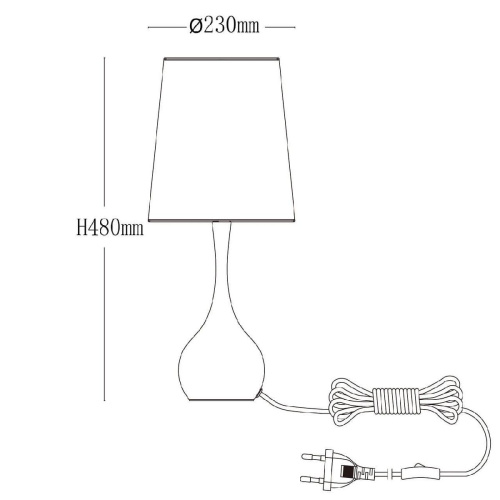 Настольная лампа MW-Light Салон 415033701 Настольная лампа MW-Light Салон 415033701