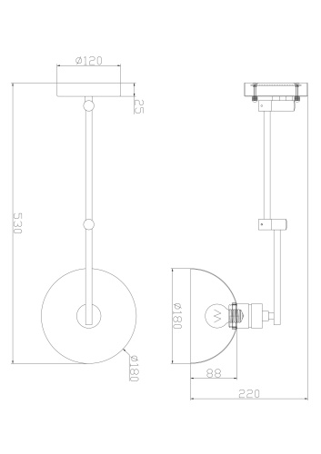 Настенный светильник (бра) Freya FR5290WL-01B Настенный светильник (бра) Freya FR5290WL-01B