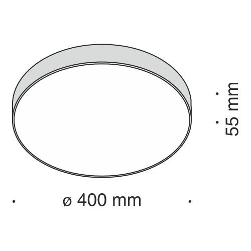 Потолочный светодиодный светильник Maytoni Zon C032CL-L48B4K Потолочный светодиодный светильник Maytoni Zon C032CL-L48B4K