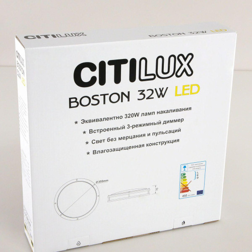 Потолочный светодиодный светильник Citilux Бостон CL709321N Потолочный светодиодный светильник Citilux Бостон CL709321N