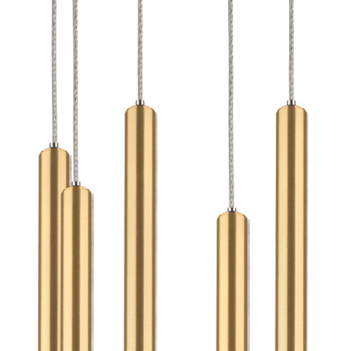 L8T747133 Люстра TUBO LED 40W 2000LM 360G ЗОЛОТО 3000K