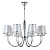 Подвесная люстра Crystal Lux FAVOR SP8 CHROME