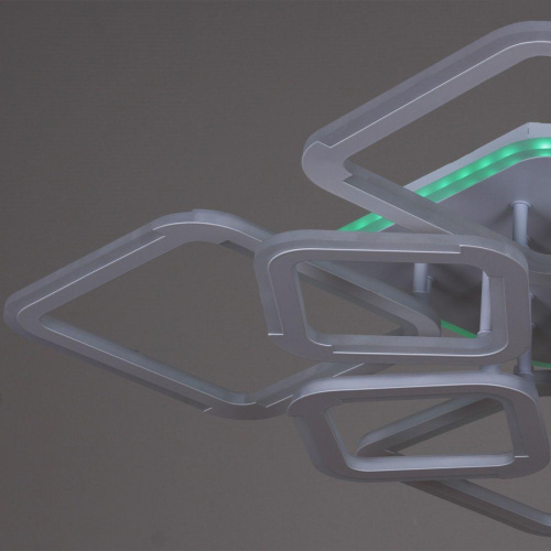 Потолочная светодиодная люстра Reluce 09821-3.3-4+4 WH (RGB) Потолочная светодиодная люстра Reluce 09821-3.3-4+4 WH (RGB)