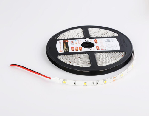 Светодиодная влагозащищенная лента Ambrella Light 7,2W/m 30LED/m 5050SMD теплый белый 5M GS1901 Светодиодная влагозащищенная лента Ambrella Light 7,2W/m 30LED/m 5050SMD теплый белый 5M GS1901